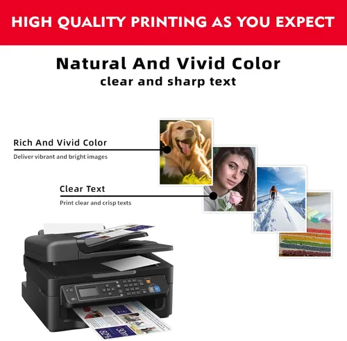 Vista 5 de Paquete combinado de cartuchos de tinta 276XL Color 275XL Negro (paquete de 2) - Repuesto para cartuchos de tinta de impresora Canon tr4700