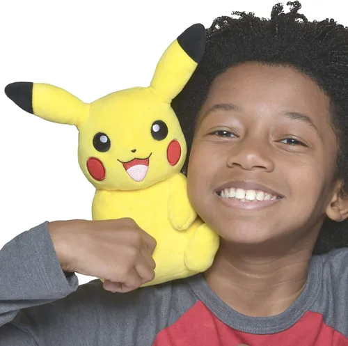 Vista 5 de Pokémon Pikachu - Peluche suave de 8 pulgadas con detalles auténticos