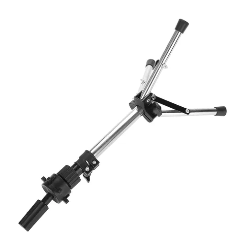 Vista 5 de Soporte de trípode para cabeza de maniquí, soporte de trípode ajustable para peluquería, cosmetología, peluquería, entrenamiento, cosmetología