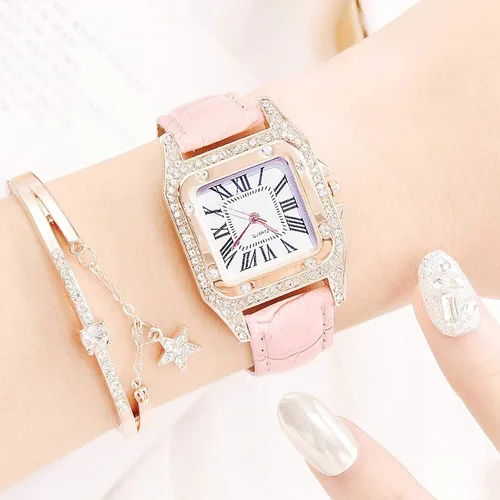 Vista 2 de Reloj analógico y digital para mujer, estilo clásico, casual, de cuarzo, elegante, reloj para mujer