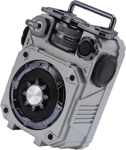 Vista 8 de Miniature Speaker, Portable Wireless Subwoofer Speaker IPX5 for Camping Hiking, Powerful Bass and 16 Hours Playtime
