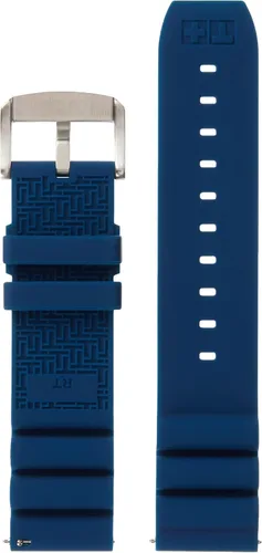 Vista 2 de Tissot Correa de reloj T852047175, Azul, Moderno
