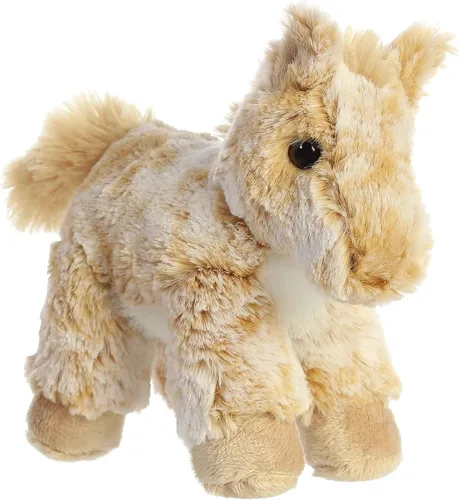 Vista 44 de Aurora® Adorable Mini Flopsie™ Mei Mei™ Animal de peluche, facilidad juguetona, compañeros atemporales, color blanco, 8 pulgadas