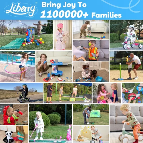Vista 8 de Liberry Kit médico para niños pequeños de 3, 4 y 5 años, juego de médico para niñas y niños, kit médico de juego de simulación con estetoscopio