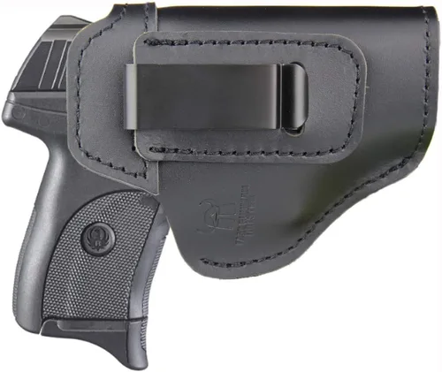 Vista 8 de Cartuchera IWB para uso oculto en la cintura. Compatible con: Ruger EC9 EC9S / LC9 LC9S / LC380 / SR22/SR9C SR40C MAX 9/Security 9 Compact