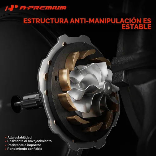 Vista 4 de A-Premium K0422-582 Kit completo de turbocompresor turbo con actuador y junta