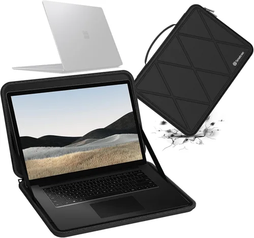 Vista 14 de Smatree Funda protectora dura EVA para Microsoft Surface 6/5/4/3 de 15 Serie X - Negro
