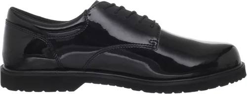Vista 6 de Bates Zapatos de trabajo de alto brillo para hombre Negro