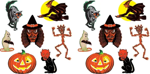Vista 11 de Beistle Recortes de Halloween
