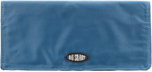 Vista 11 de Big Skinny Billetera ejecutiva para mujer con pliegue doble para chequera, hasta 40 tarjetas Birdsong