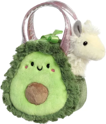 Vista 2 de Aurora Fashion Fancy Pals Foodie Avocado - Peluche con elegante bolso para divertirse con disfraz, perfecto para niños de 3 años, disfraces