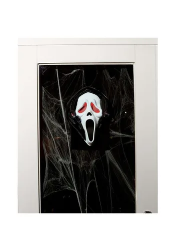 Vista 3 de Decoración de Halloween Observador Fantasma en la Ventana Multicolor