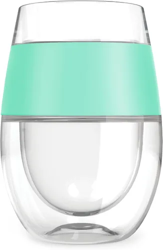 Vista 11 de Host Vasos Enfriadores de Vino con Congelación, Copas de Vino de Plástico para Vinos Tintos y Blancos, Vaso Aislante de Doble Pared Congelable