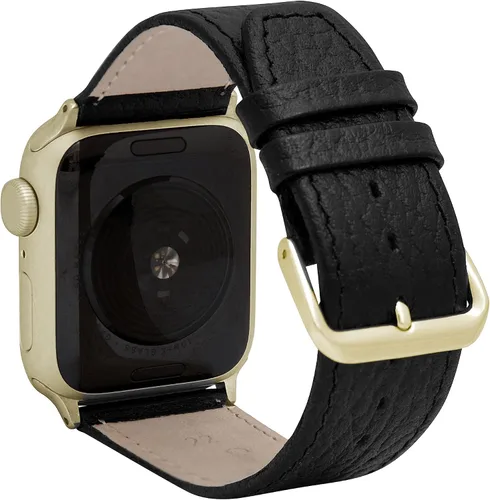 Vista 9 de Bandini Correas de cuero para mujer para Apple Watch de 1.496 pulgadas, 1.575 pulgadas, 1.614 pulgadas para mujer, correa delgada de cuero iWatch