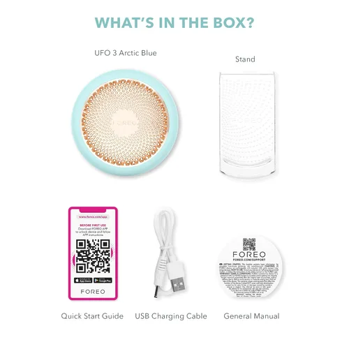 Vista 7 de FOREO UFO 3 - Hidratante facial profundo 5 en 1, spa facial, luz roja, calentamiento, enfriamiento, masaje facial, antienvejecimiento, cuidado