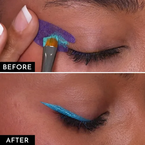 Vista 3 de Beth Bender Beauty Pro Go - Plantilla delineador de ojos para gatos, fabricado en Estados Unidos, libre de crueldad animal y vegano