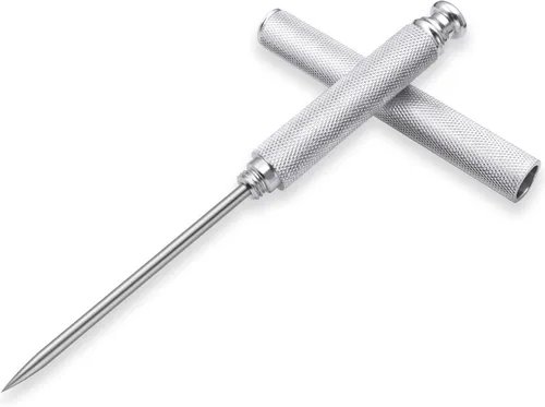 Vista 9 de Púas de hielo con mango de aleación de aluminio, cuchillo de acero inoxidable con cubierta de seguridad, herramienta de cocina para restaurante
