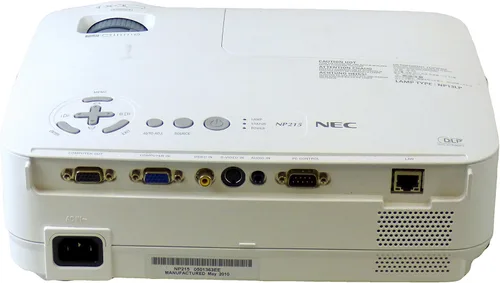 Vista 2 de NEC NP215 Proyector móvil DLP listo para 3D de 2500 lúmenes