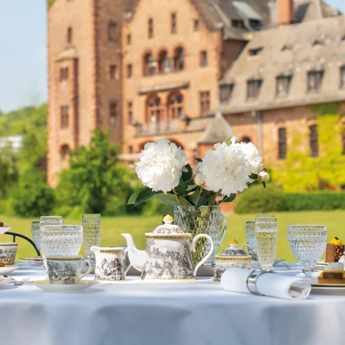 Vista 5 de Villeroy & Boch Audun Ferme - Tetera de 37 onzas, porcelana premium, fabricada en Alemania