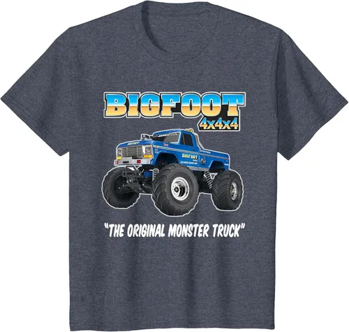 Vista 21 de Camiseta Monster Truck Gris asfalto