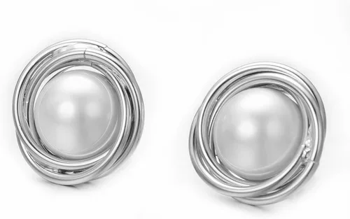 Vista 36 de Yoursfs Aretes de clip de perlas blancas grandes para mujer, chapados en oro de 18 quilates, hipoalergénicos, sin perforaciones, joyería brillante