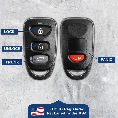 Vista 6 de KeylessOption Clicker de alarma para Hyundai Accent Elantra GT TQ8-RKE-3F03