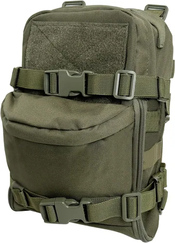 Vista 12 de Mochila táctica de hidratación para vejiga de hidratación de 2 litros, mochila de hidratación ligera MOLLE, transportador de agua para hidratación
