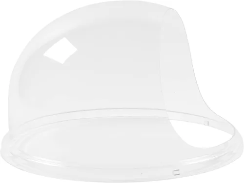 Vista 7 de ROVSUN Cubierta de máquina de algodón de azúcar de 21 pulgadas, cúpula de escudo de burbujas de acrílico para máquina de hilo dental comercial