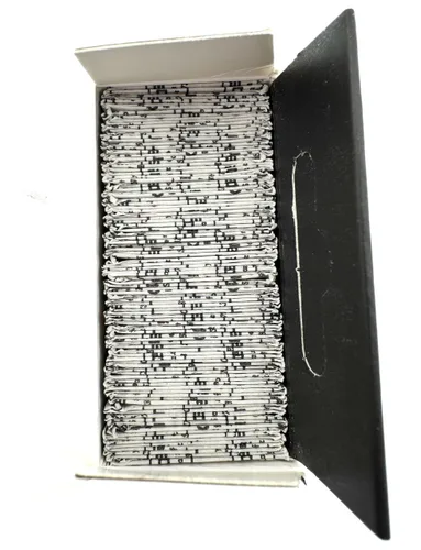 Vista 4 de Parker Premium Platinum - Cuchillas de afeitar de seguridad de doble filo, paquete de 100 unidades, acero sueco, revestimiento de platino, tungsteno