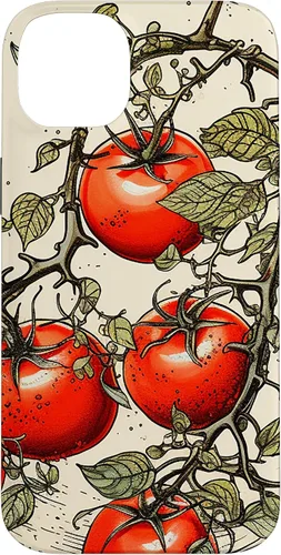 Vista 15 de Funda de jardinería de tomates vegetales y tomate para iPhone 17