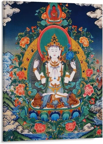 Vista 60 de Póster artístico con texto en inglés «Lord Shiva And His Family» («Lord Shiva And His Family») - Póster decorativo moderno para decorar la pared