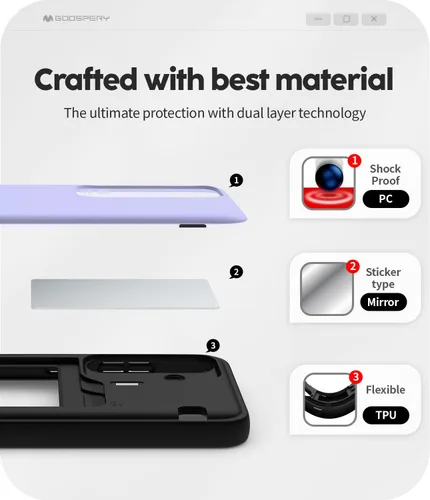 Vista 268 de GOOSPERY Parachoques magnético para puerta compatible con Galaxy S9 Plus, tarjetero tipo billetera con cierre automático por iman, funda protectora