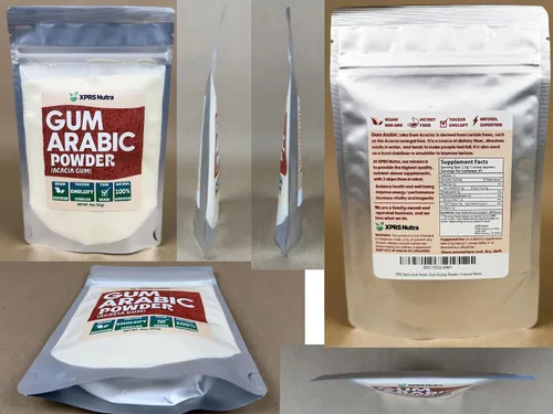 Vista 7 de XPRS Nutra Goma arábiga en polvo - Polvo de goma de acacia premium 4 onzas - Goma arábiga en polvo de grado alimenticio para pintura de acuarela