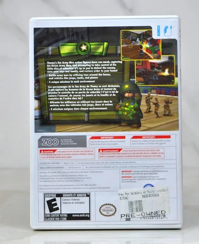 Vista 2 de Army Men Soldiers of Misfortune - Nintendo Wii