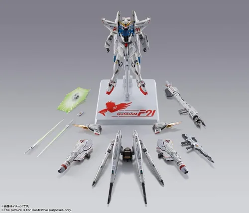 Vista 16 de Tamashi Nations - Mobile Suit Gundam F91 - Gundam Formula 91 ChronicleWhite Version, Bandai Spirits Metal Build