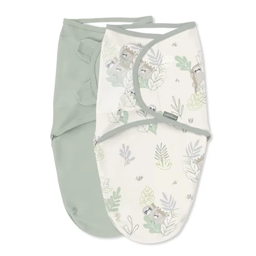 Vista 28 de SwaddleMe Manta original – Tamaño pequeño/mediano, 0-3 meses, paquete de 3 (corazones de bebé), fácil de usar, mantiene al bebé cómodo y seguro