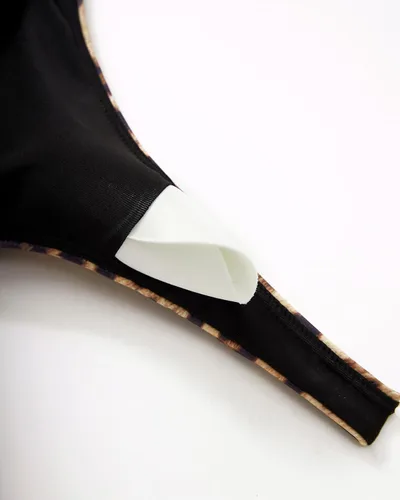 Vista 6 de SUUKSESS Traje de baño sexy de una pieza con control de abdomen para mujer