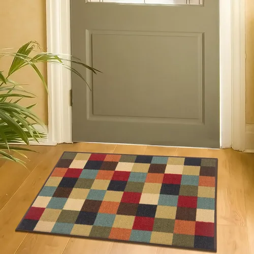 Vista 14 de Ottomanson Alfombras de 5 x 6 pies 6 pulgadas para sala de estar, alfombra de área para dormitorio, antideslizante, duradera y grande para zonas