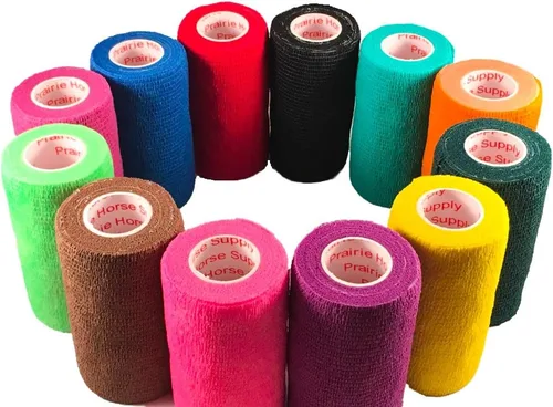 Vista 63 de Cinta adhesiva para veterinarios (negro) (paquete de 2) (3 pulgadas x 15 pies), autoadhesiva, adherente, cohesiva, flexible, autoadhesiva, rollo