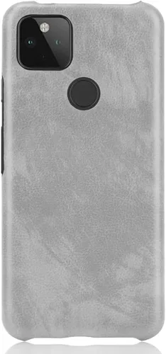 Vista 10 de Funda de teléfono para Google Pixel 5a 5G, [piel sintética] + [plástico duro] para Google Pixel 5a 5G, antideslizante, a prueba de golpes