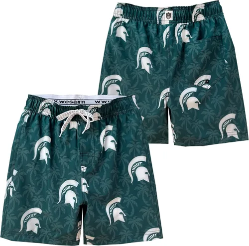 Vista 17 de Wes and Willy NCAA Palm Tree - Traje de baño para hombre