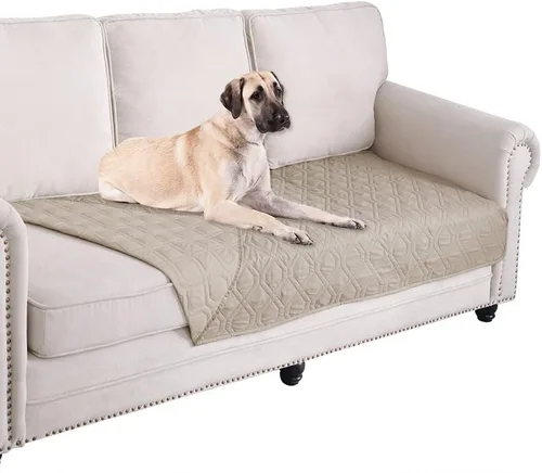 Vista 53 de Ameritex Manta Impermeable Reversible Cubierta para Cama de Perro Manta para Mascotas para Muebles Cama Sofá Sillón
