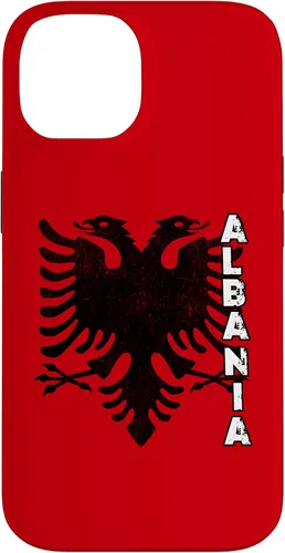 Vista 4 de iPhone 16 Albanian Flag Of Albania Double Eagle Flamuri Shqiperia Case