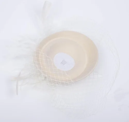 Vista 7 de Sombreros inspirados en el estilo de los años 20 y 50, sombrero pastillero, sombrero de cóctel, fiesta de té, sombrero con velo para niñas y mujeres