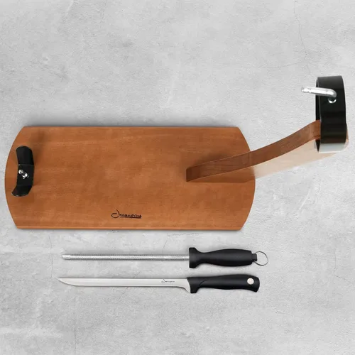 Vista 5 de Jamonprive Soporte Jamonero España - Jamonero para Jamones Españoles y Prosciutto Italiano