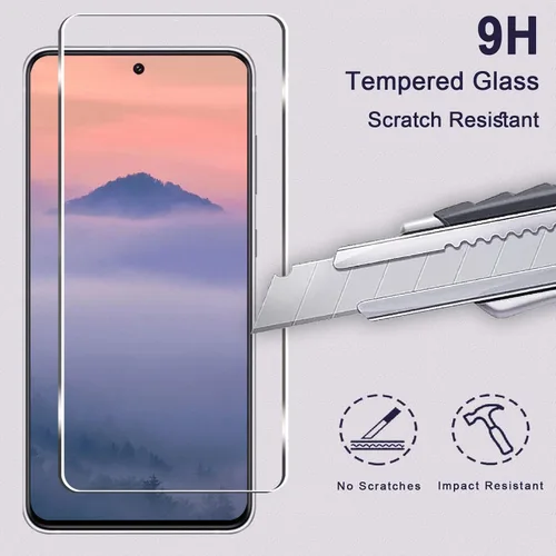 Vista 3 de Paquete de 3 + 3 protectores de pantalla para Galaxy S21 FE 5G + protector de lente de cámara, dureza 9H, resistente a los arañazos, fácil