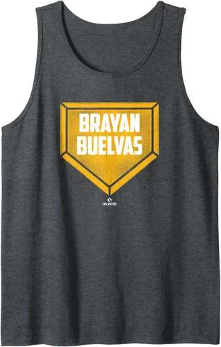 Vista 3 de Home Plate Gameday Brayan Buelvas Prospect Baseball Fan Gear Tank Top