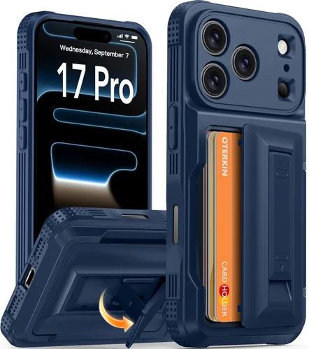 Vista 8 de Oterkin Funda para Google Pixel 10a con soporte magnético de giro de 360° [compatible con MagSafe] [antideslizante] [15 pies] a prueba de golpes