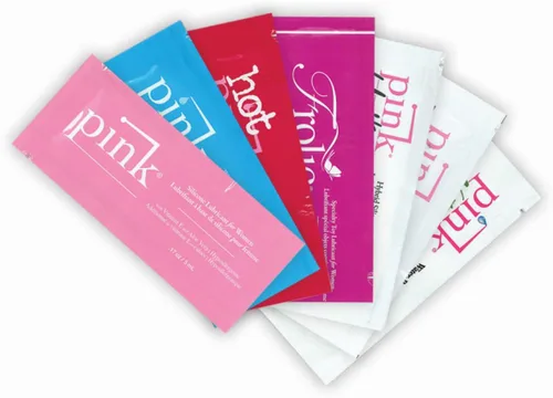 Vista 5 de Pink Lubricante de silicona - Lubricante personal líquido a base de silicona para mujeres - Botella de 2.8 oz / 80 ml