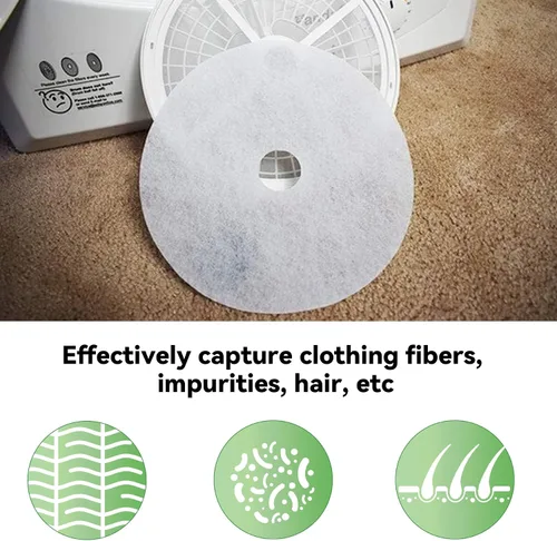 Vista 2 de Imncya 20 piezas de filtros de secadora de tela compatibles, juego de filtros de repuesto para secadora de tela incluye 16 filtros de escape